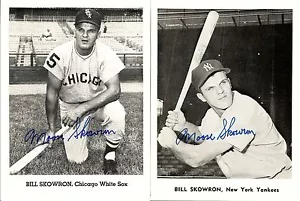 1961 Bill Skowron, New York Yankees AUTO Jays Photos (JSA) - Picture 1 of 1