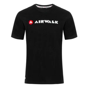 T-Shirt Airwalk Logo Classic Stampato Black - Maglietta a Maniche Corte - Imagen 1 de 1