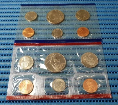 1996 The United States Mint Uncirculated Coin Set with D and P Mint Marks - Image 1 of 4