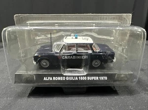 ALFA ROMEO ALFETTA MODEL POLICE CAR CARABINIERI 1972 1:43 SCALE DIECAST CAR - Picture 1 of 18