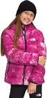 The North Face NF0A7WQW98N Girls Pink Reversible Down Hooded Jacket SGN317