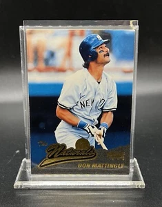 1996 Pinnacle Don Mattingly The Naturals Insert New York Yankees - Picture 1 of 2
