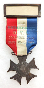 Civil War UNION VETERANS LEGION Medal UVL Badge National Encampment '17 Columbus