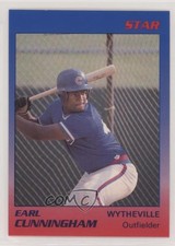 1989 Star Wytheville Cubs Earl Cunningham #8