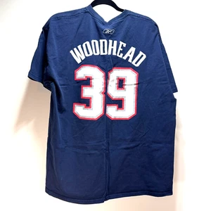 Camiseta Reebok New England Patriots Talla XL #39 Woodhead - Imagen 1 de 3