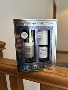 New Sunday Riley Instant Gratification Set Good Genes + Auto Correct 15ml - Picture 1 of 2