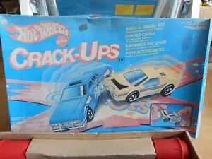 Hotwheels Crack-Ups Bash & Smash Set / Track Circuit Crash in Box Made in France - Bild 1 von 4