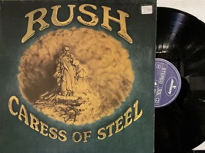 Rush - Caress Of Steel LP 1975 Mercury – 6338 600 [Netherlands] VG+/VG+ - Image 1 of 4
