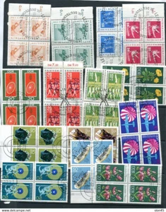 Germany Accumulation 1963/72 in Blocks of 4 Used/CTO 12634 - Picture 1 of 1