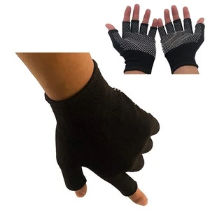 Breathable Half-Finger Workout Gloves for Fitness Yoga Cycling Training - Picture 1 of 10