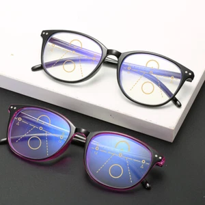 Herren Damen Gleitsichtbrille Multifocal Vintage Lesebrille 1.0~ 4.0 - Bild 1 von 10