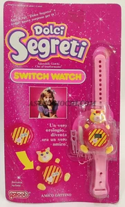 Sweet Secrets Switch Watch cat transformers doll 80s Galoob New sealed - Picture 1 of 7