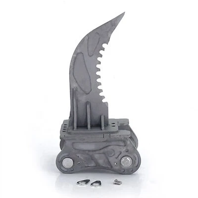 For 1/14 C374 RC Hydraulic Excavator DStraight Blade Scarifier Ripper DIY Parts - Image 1 of 4