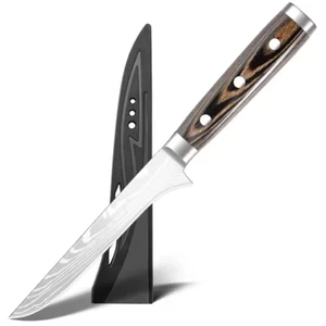 Filetiermesser 30CM–Edelstahlklinge & Holzgriff in Topqualität, Ausbeinmesser - Bild 1 von 6