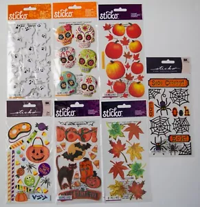 Sticko Stickers HALLOWEEN/FALL Theme, You Pick, some Rare! - Picture 1 of 8