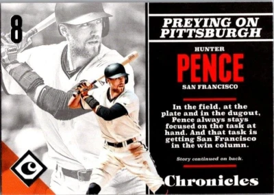 2017 Chronicles Baseball #12 Hunter Pence - San Francisco Giants - Image 1 of 2