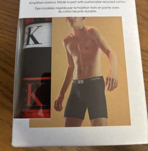 NWT Calvin Klein Men's (2XL XX-LARGE) 1996 BOXER BRIEFS NB3529-910 (3 PACK) - Picture 1 of 3