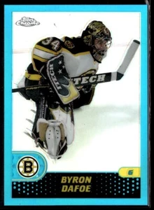 2001-02 Topps Chrome Refractor Byron Dafoe #122 - Foto 1 di 2