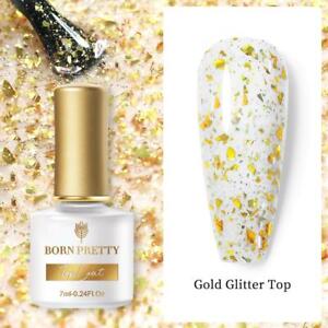 BORN PRETTY Base Top Coat Gel Nail Polish Glitter Manicure Nail Art Salon Gel