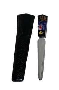 Apri lettere souvenir Nuova Zelanda vintage in sacchetto Kiwi Aukland Wellington-7,75" - Foto 1 di 17