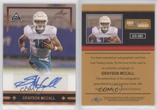 2021 Leaf Memories 1991 Base Bronze Spectrum /99 Grayson McCall #GLR-GM2 Auto