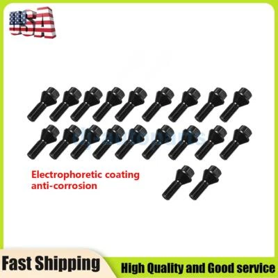 Set of 20 Wheel Lug Bolts Nuts For BMW E46 E90 E39 E60 E53 128i 135i 36136781150 Foto 1 de 4
