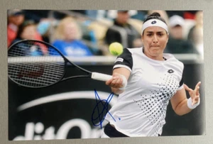 ONS JABEUR أُنْس جابر Tenis en persona firmado autografiado 8x12 foto - Imagen 1 de 1