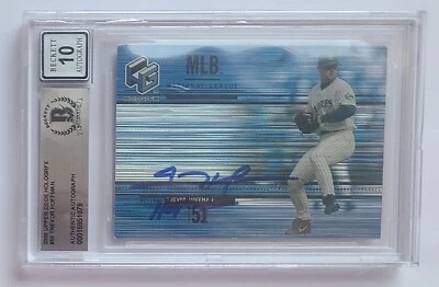 名人堂 Trevor Hoffman 签名 2000 Upper Deck HoloGrFx #56 Padres BGS BAS 10 签名 — 第 1/2 张图片