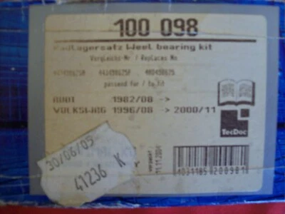 Cojinete de rueda Audi Coupe 2.3 20V Foto 1 de 2