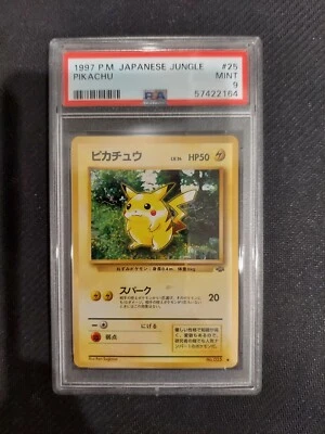 PSA 9 Japanese Jungle Pikachu - Image 1 of 2