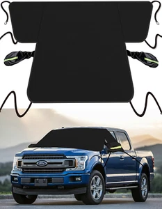 Snow Windshield Cover for Car, Upgraded 7-Layers Thicken 600D Oxford Car Windshi - Picture 1 of 8