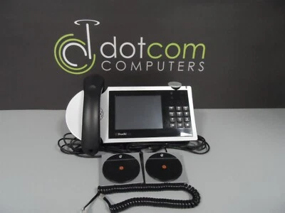 ShoreTel ShorePhone IP 655 VoIP 640 x 480 LCD Display Touch Screen 2x SM-1 Mic - Image 1 of 3