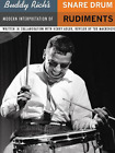 "Buddy Rich's Modern Interpretation Of Snare Drum Rudiments" Music Book-New-Sale