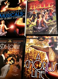 American Movie Musicals Collection V 2 - 3 DVD Set Hair De-Lovely A Chorus Line - Picture 1 of 7