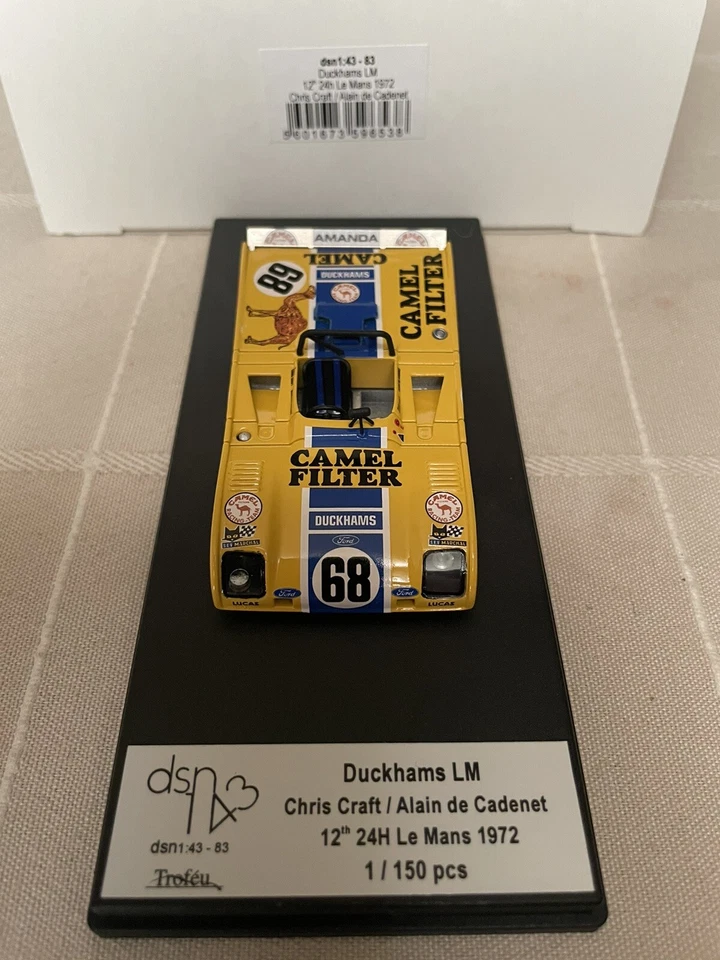 1/43 Duckhams LM72 #68, 1972 Le Mans, Trofeu DSN43-83 - Image 1 of 1