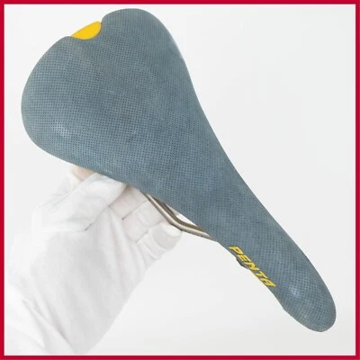 NUEVO DE LOTE GIPIEMME PENTA TITANIO VINTAGE ASIENTO DE SILLÍN CARRERAS BICICLETA DE CARRETERA BICICLETA ANTIGUA Foto 1 de 4