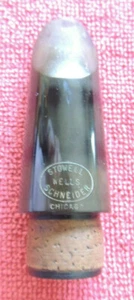 Stowell Wells Schneider Chicago Bb Clarinet Mouthpiece C3 Facing Hard Rubber - Picture 1 of 8