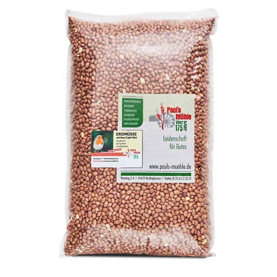 Erdnüsse mit Haut Light Skin ERNTE 2024 Premiumware von Paul's Mühle - Bild 1 von 3