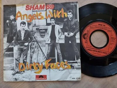 7" Single Sham '69 - Angels with dirty faces Vinyl Germany - Image 1 of 4