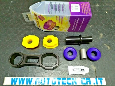 SUPPORTO MOTORE POWERFLEX RINFORZATO FIAT 500 595 ABARTH SILENT BLOCK BIELLETTA - Image 1 of 3