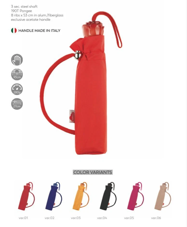 Rainbow Ombrello Manuale Mini Rosa - FUCSIA VARIANTE 05 ARTICOLO 1433