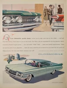 1959 Oldsmobile Dynamic 88 Holiday Sportsedan 4 Door Hardtop Print - Picture 1 of 1