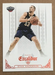 2014-15 Panini Excalibur Baloncesto Ryan Anderson Pelicans Red Parallel #105! - Imagen 1 de 2