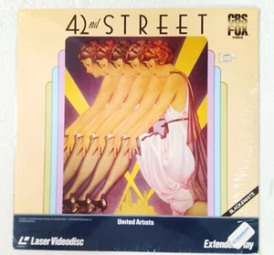 42 ND STREET LAZER VIDEODISC MUSICAL COMEDY 1960'S CBS/UNITED ARTISTS SEALED VTG - Picture 1 of 2