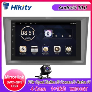 7" Für Opel Zafira B Corsa D Astra H Android 10.0 Autoradio GPS Navi WiFi+Kamera - Bild 1 von 12