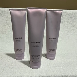 Victoria's Secret Garden LOVE SPELL Shimmering body lotion 5fl oz Rare New Lot 3 - Picture 1 of 5