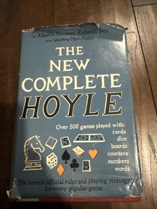 The New Complete Hoyle by Albert Morehead 1964 Edition HC Book - Foto 1 di 6