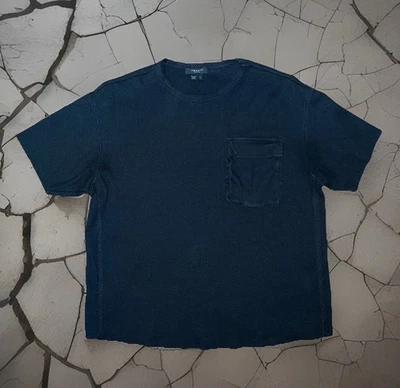 Camisa Waffle Twenty Montreal Manga Corta Bolsillo Para Hombre Negra Talla Grande Usada en Excelente Condición Foto 1 de 4