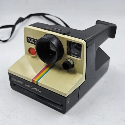 Polaroid 1000 Land Kamera - Ungetestet, Vintage, Gebrauchsspuren - Bild 1 von 4