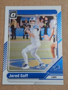 2024 JARED GOFF DONRUSS OPTIC NFL CARD #63 DETROIT LIONS LA RAMS CAL BEARS - Picture 1 of 2